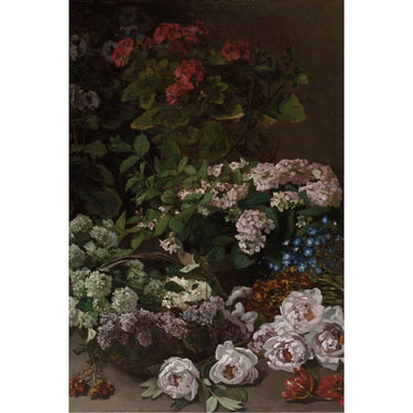 Flower Canvas by Claude Monet
